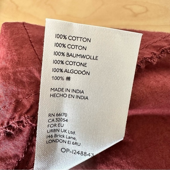 ANTHROPOLOGIE-EULA Pintucked Mini Skirt (Size:1X) - Picture 11 of 12